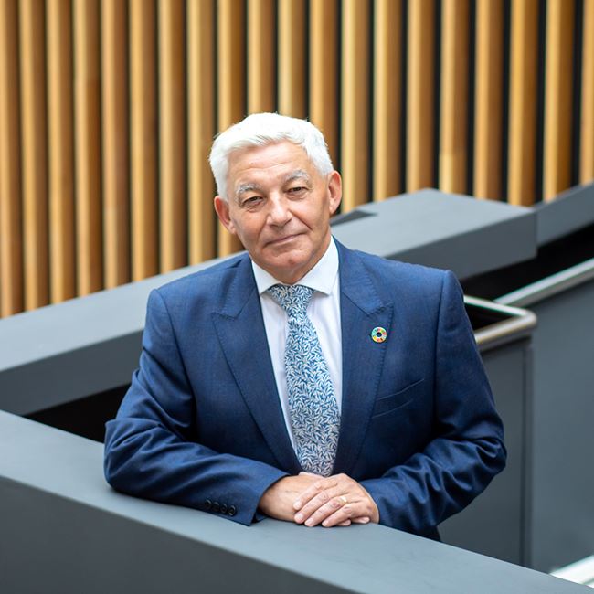 Professor James Miller, Principal and Vice-Chancellor of the University of the West of Scotland